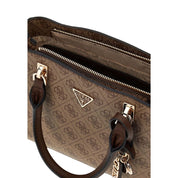 Guess Brown Polyurethane Handbag