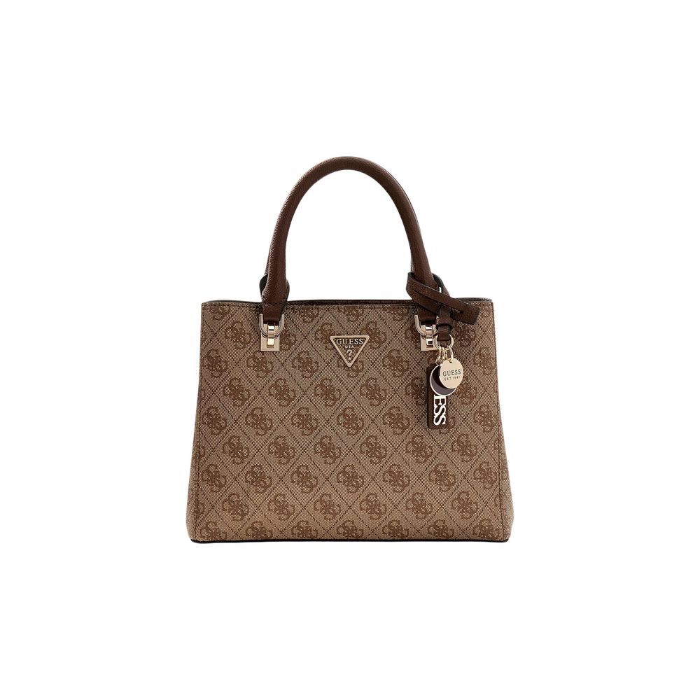 Guess Brown Polyurethane Handbag