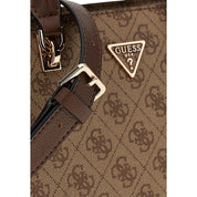 Guess Brown Polyurethane Handbag
