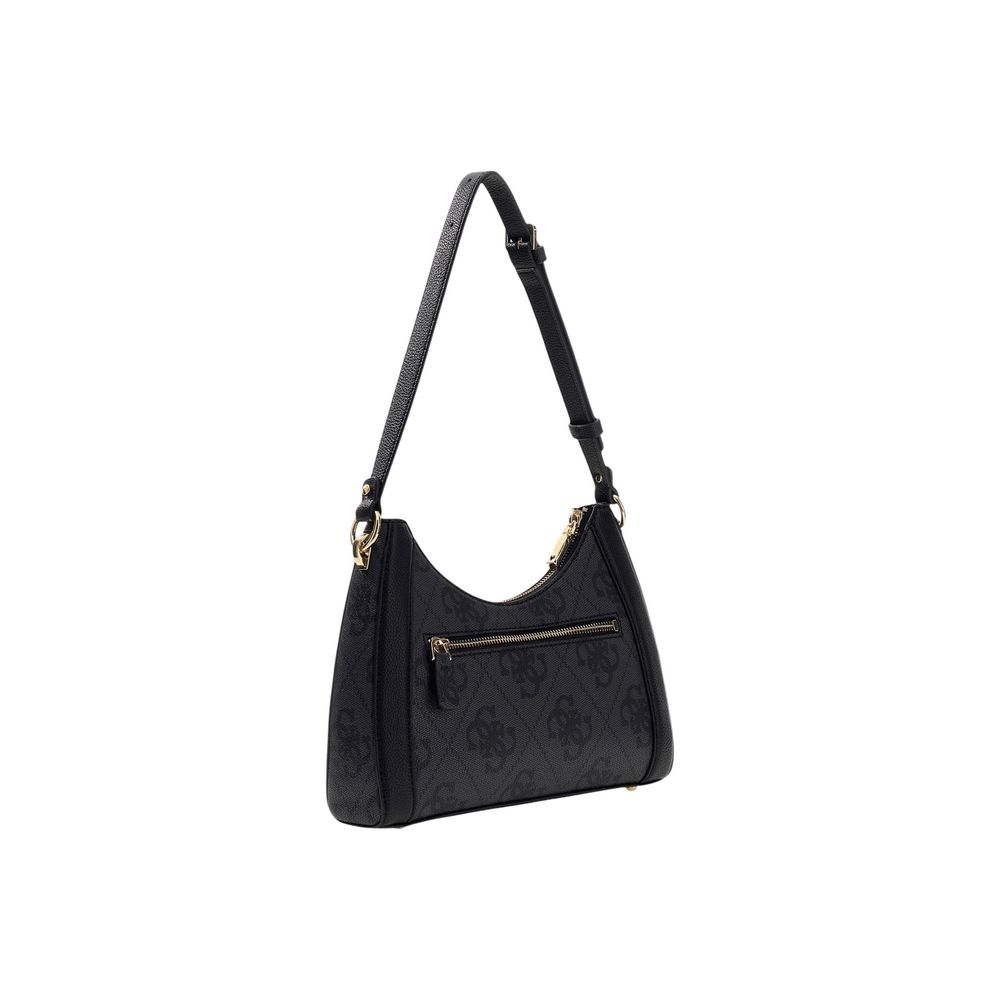 Guess Gray Polyurethane Shoulder Bag