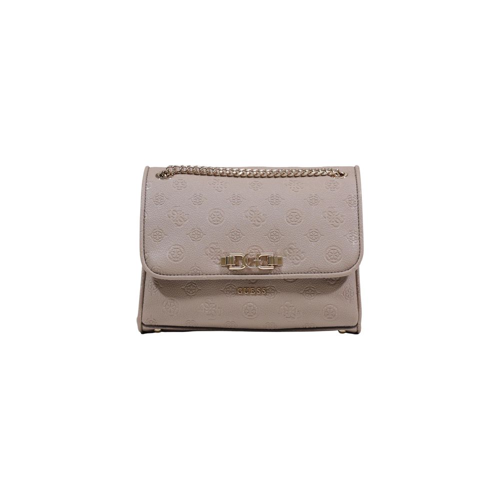 Guess Beige Polyurethane Crossbody Bag