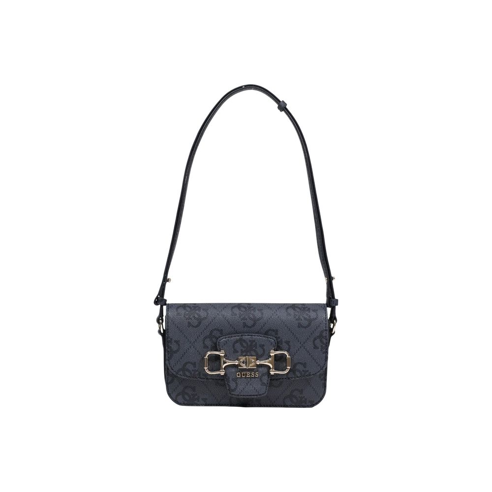 Guess Gray Polyurethane Crossbody Bag