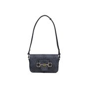Guess Gray Polyurethane Crossbody Bag