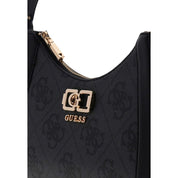 Guess Gray Polyurethane Shoulder Bag