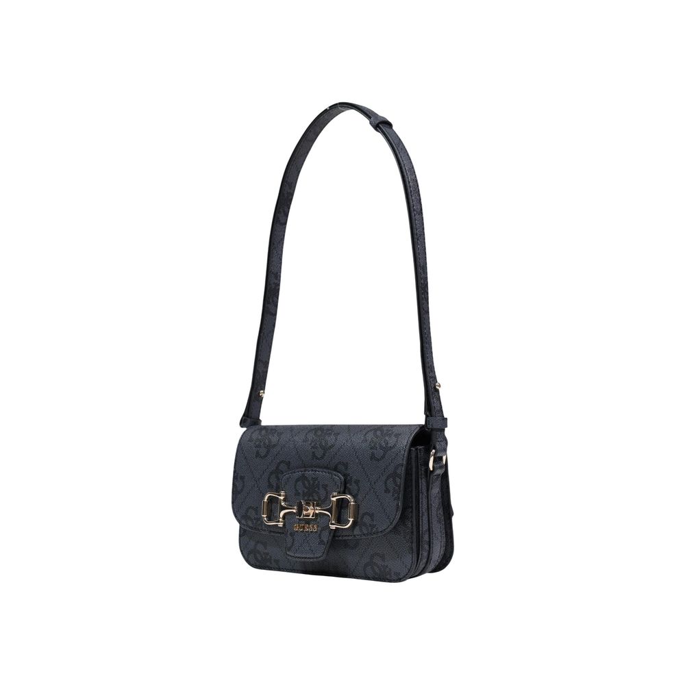 Guess Gray Polyurethane Crossbody Bag