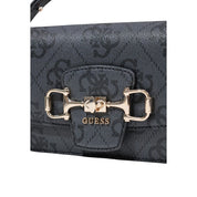 Guess Gray Polyurethane Crossbody Bag