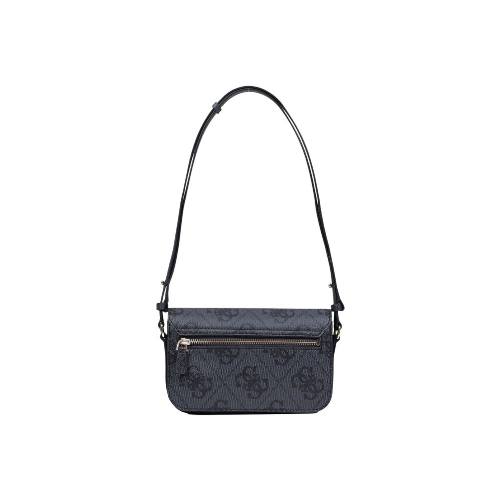 Guess Gray Polyurethane Crossbody Bag