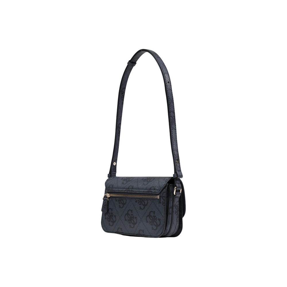 Guess Gray Polyurethane Crossbody Bag