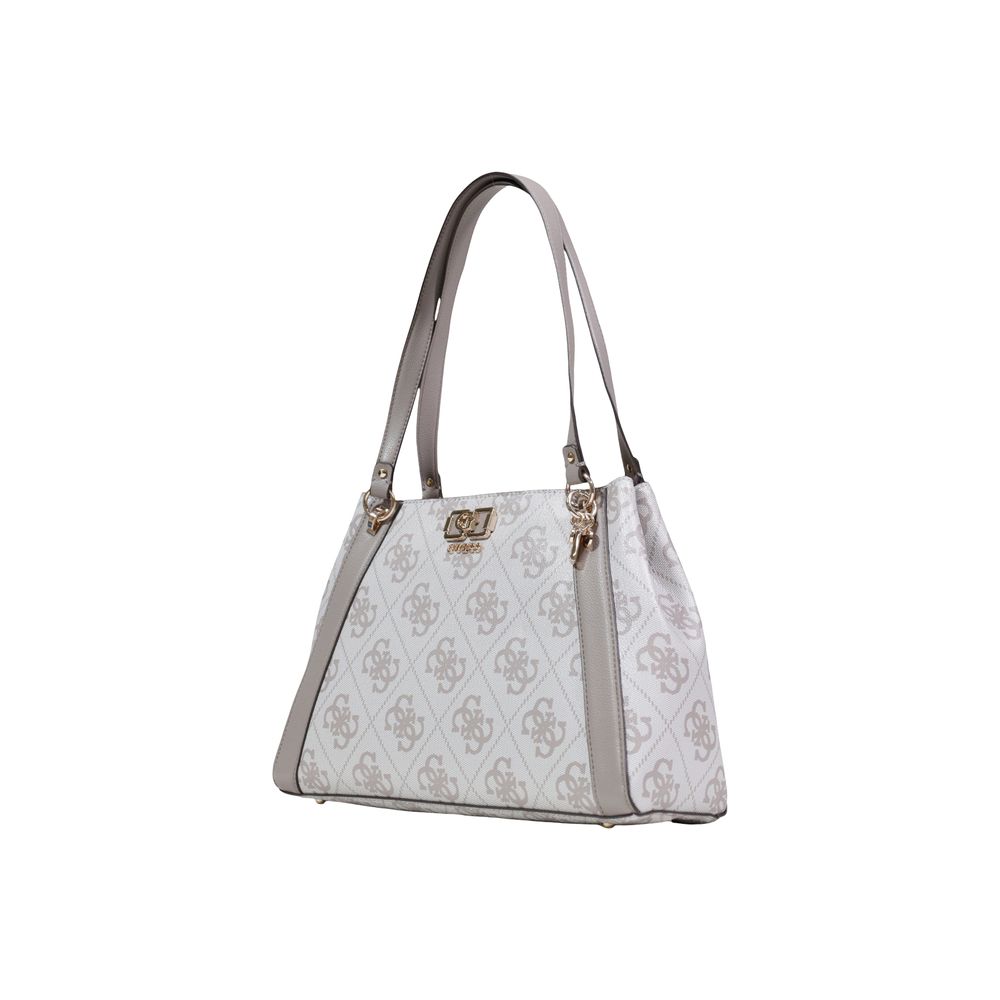 Guess Beige Polyurethane Handbag