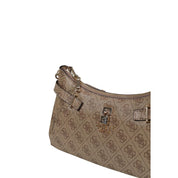 Guess Beige Polyurethane Shoulder Bag