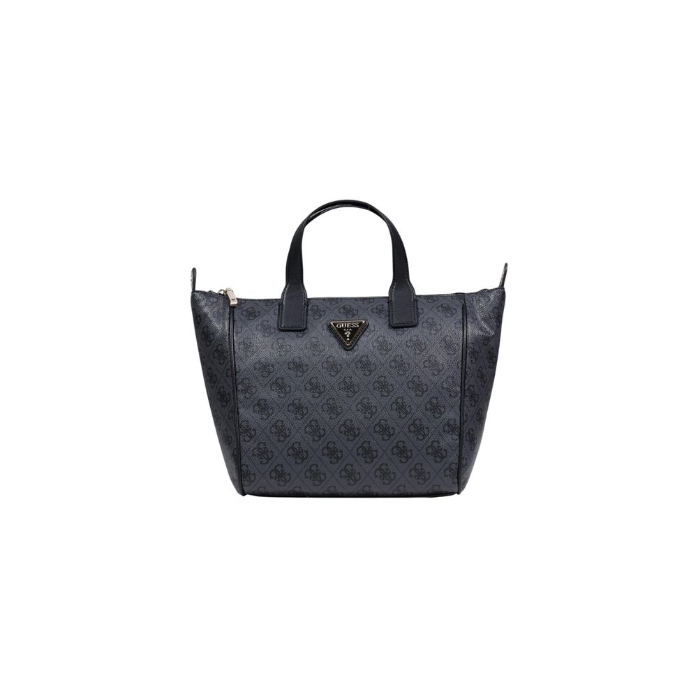 Guess Gray Polyurethane Tote