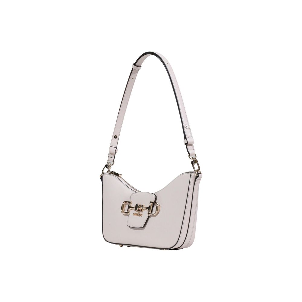 Guess Pink Polyurethane Shoulder Bag