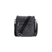 Guess Gray Polyurethane Messenger Bag