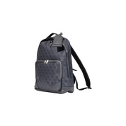Guess Gray Polyurethane Backpack