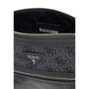 Guess Gray Polyurethane Messenger Bag