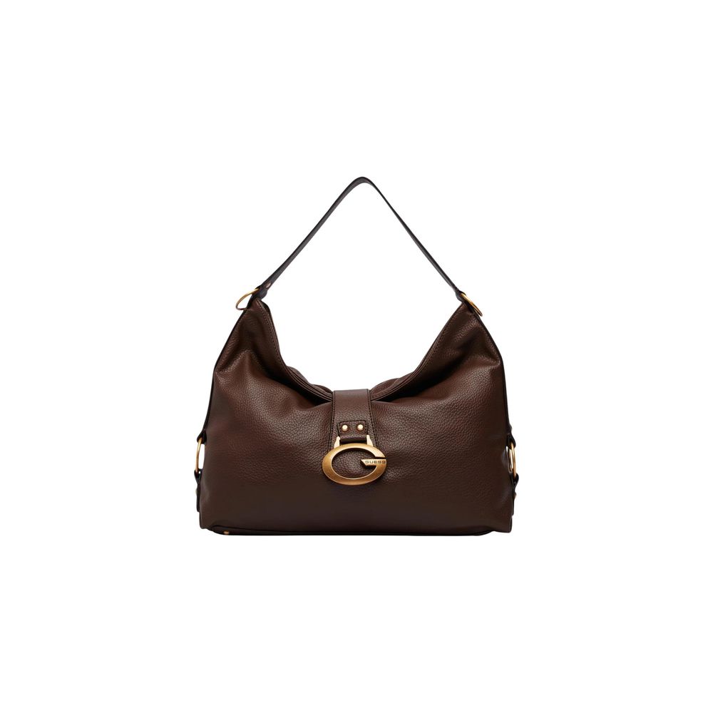 Guess Brown Polyurethane Handbag