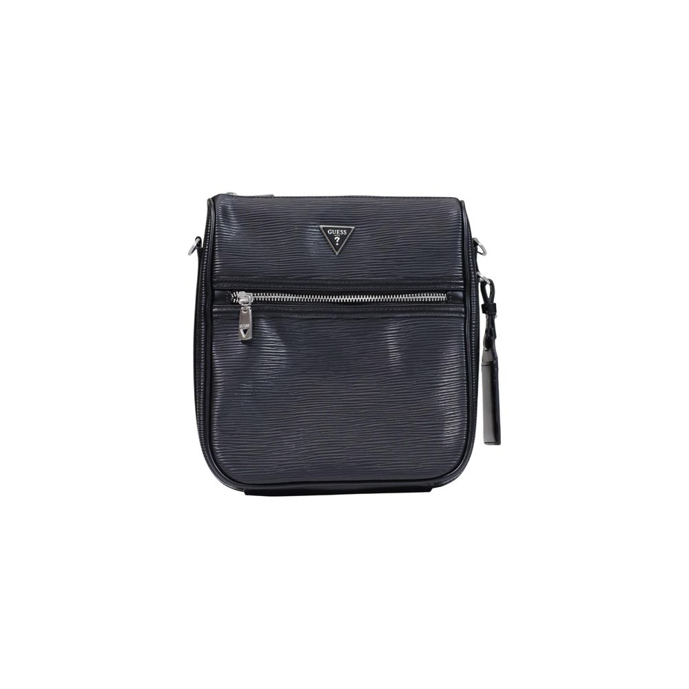 Guess Black Polyurethane Shoulder Bag