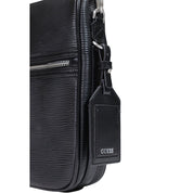 Guess Black Polyurethane Shoulder Bag