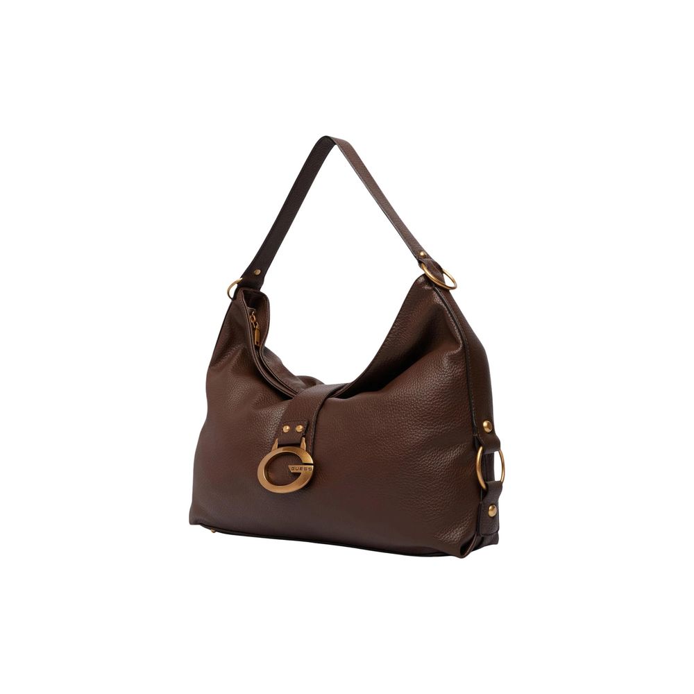 Guess Brown Polyurethane Handbag