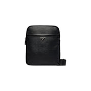 Guess Black Polyurethane Messenger Bag