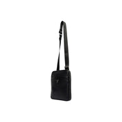 Guess Black Polyurethane Messenger Bag