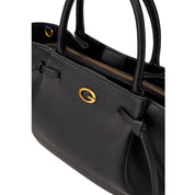 Guess Black Polyurethane Handbag