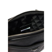 Guess Black Polyurethane Messenger Bag