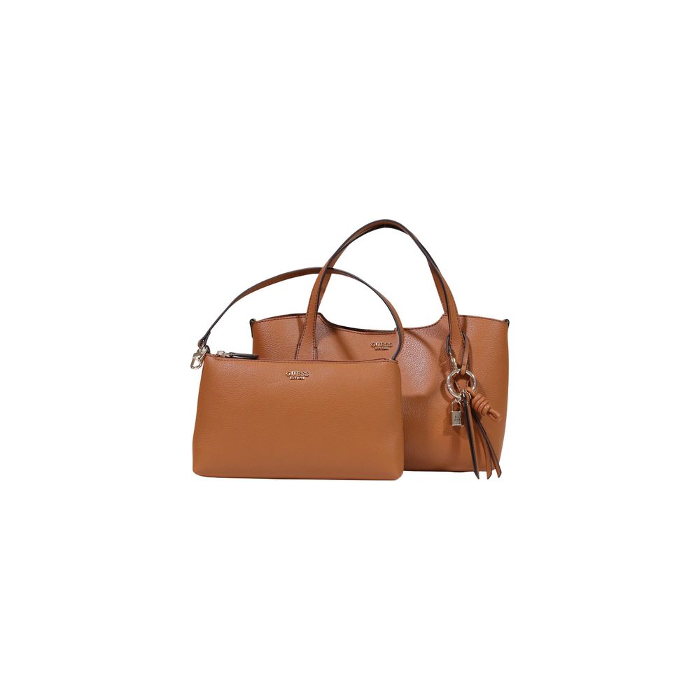 Guess Beige Polyurethane Handbags