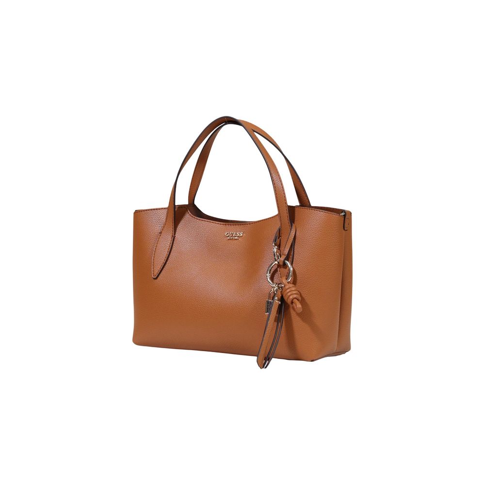 Guess Beige Polyurethane Handbags