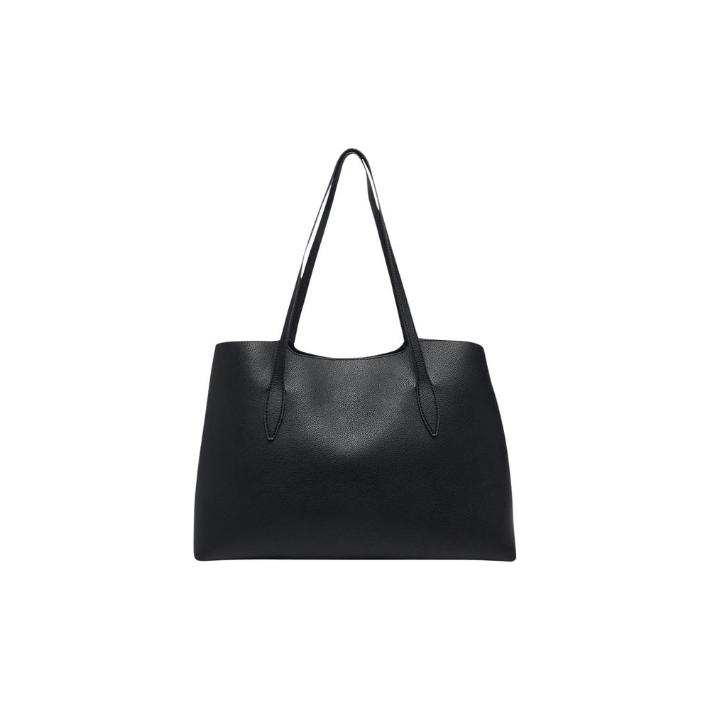 Guess Black Polyurethane Handbag