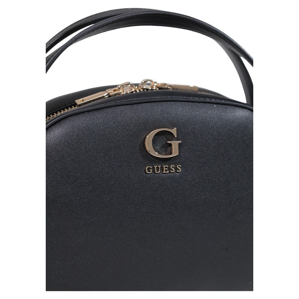 Guess Black Polyurethane Handbag