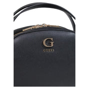 Guess Black Polyurethane Handbag
