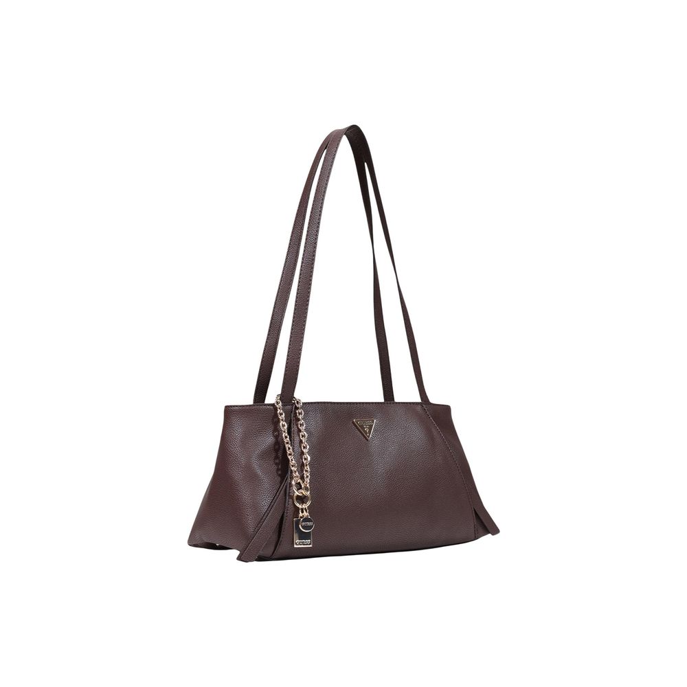Guess Brown Polyurethane Handbag