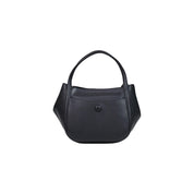 Guess Black Polyurethane Satchel