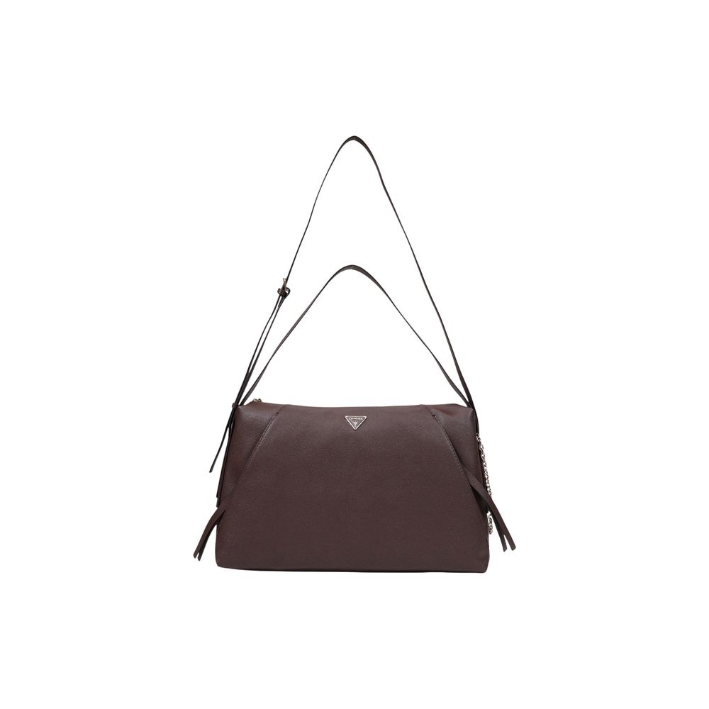 Guess Brown Polyurethane Handbags