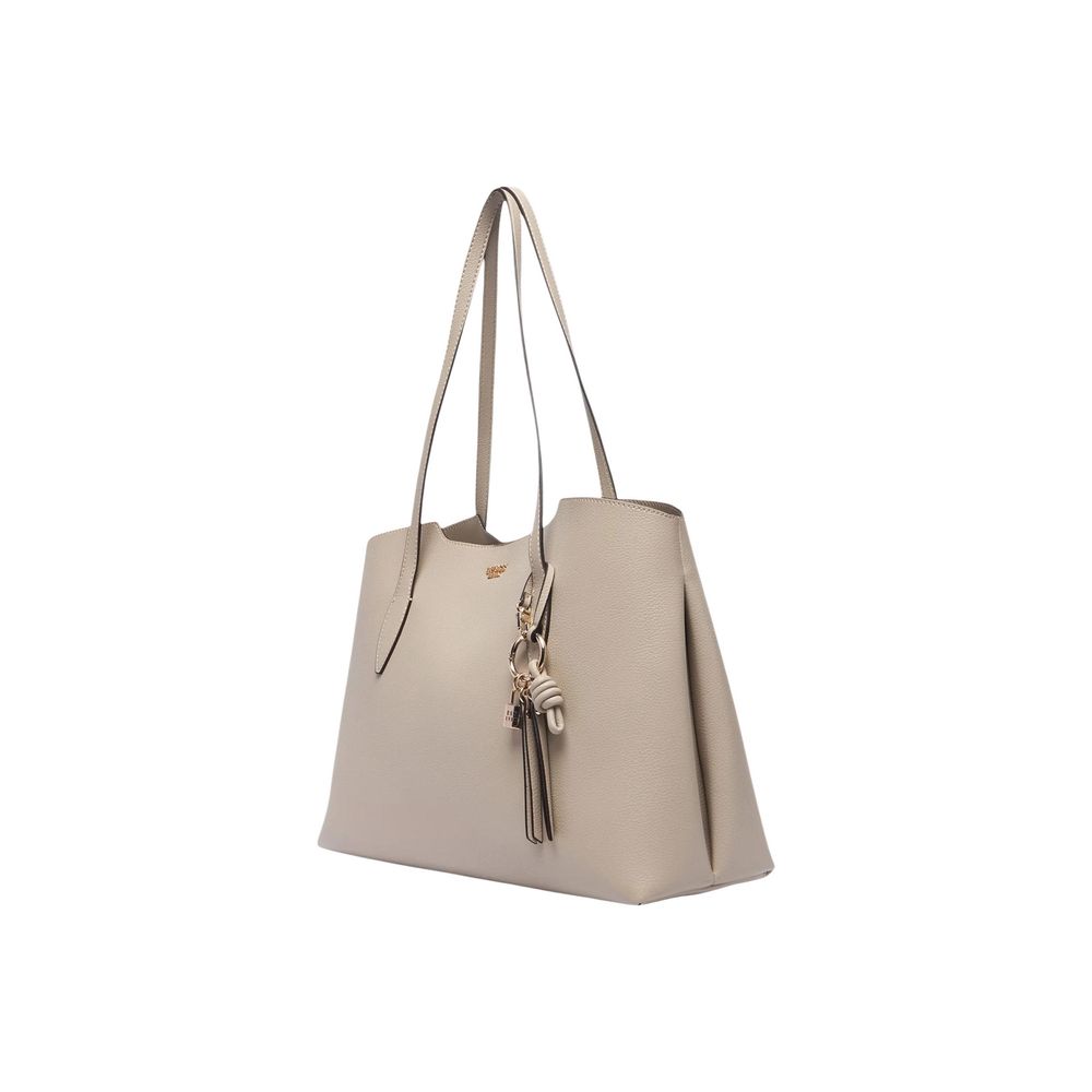 Guess Gold Polyurethane Handbag