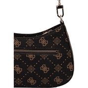 Guess Brown Polyurethane Handbags