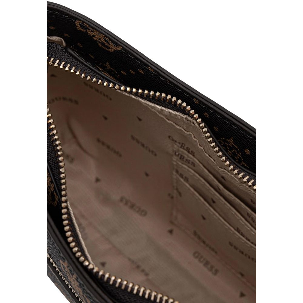 Guess Brown Polyurethane Handbags
