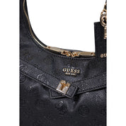 Guess Black Polyurethane Handbag