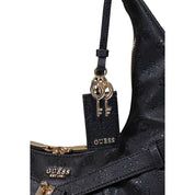 Guess Black Polyurethane Handbag
