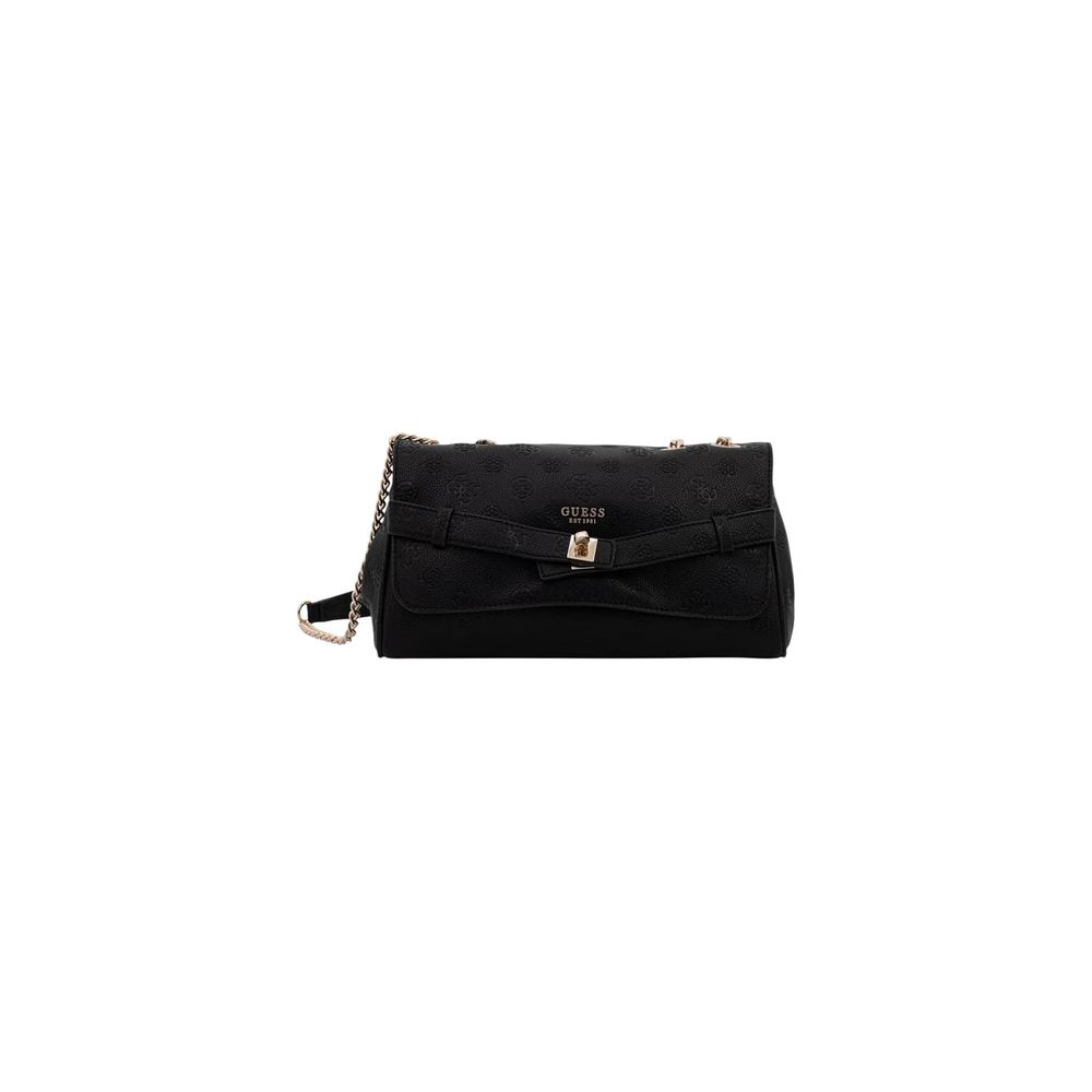 Guess Black Polyurethane Handbag