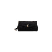 Guess Black Polyurethane Handbag