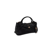 Guess Black Polyurethane Tote Bags