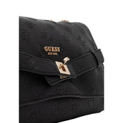 Guess Black Polyurethane Handbag