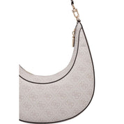 Guess White Polyurethane Handbag