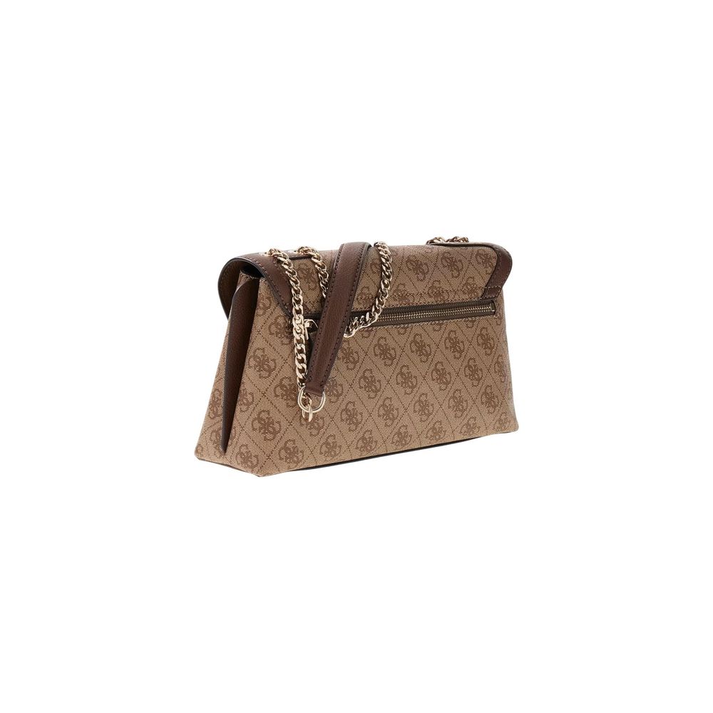 Guess White Polyurethane Handbag