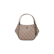 Guess White Polyurethane Handbags