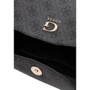 Guess Gray Polyurethane Handbag