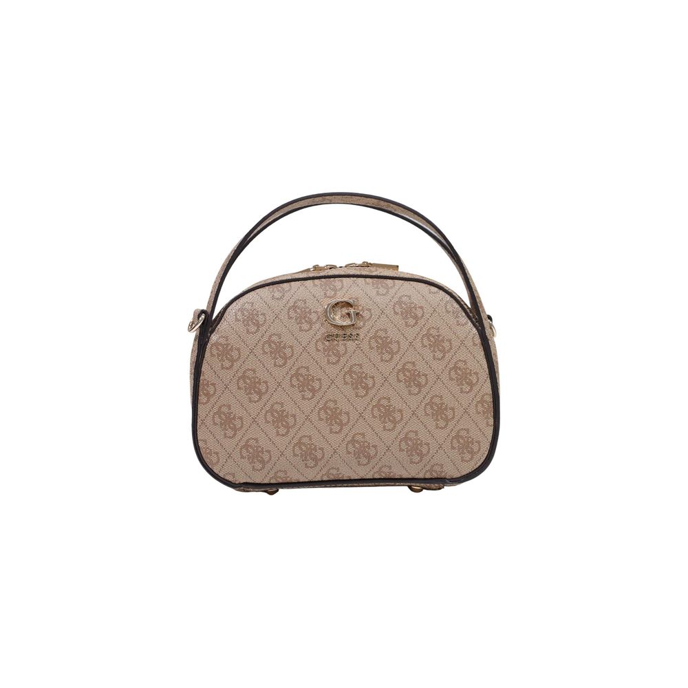 Guess White Polyurethane Handbag
