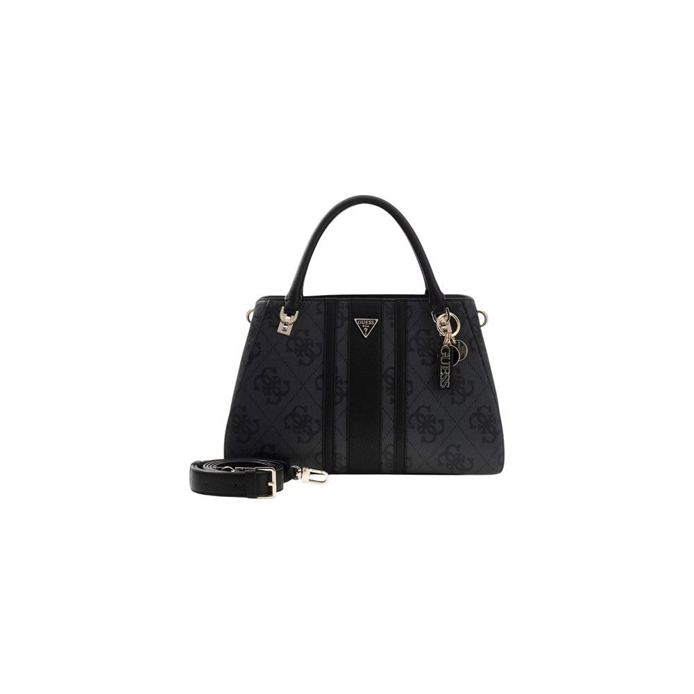 Guess Gray Polyurethane Shoulder Bag